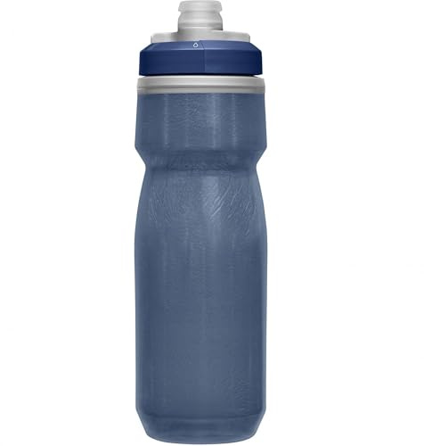 CAMELBAK Podium Chill Sportwasserflasche, Quetschflasche, zum Laufen, Radfahren, Wandern Custom Navy/Navy