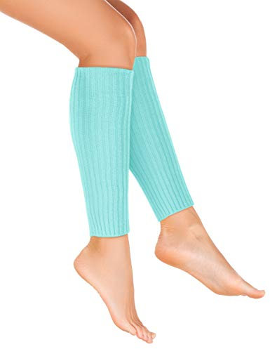 Balinco Strick-Stulpen | Beinstulpen | Damen & Mädchen Stuplen | Beinwärmer für den Alltag oder als Accessoire zum Karneval/Fasching (Hellblau)