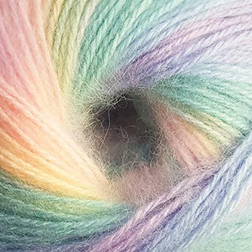 James C. Brett Shhh DK Knitting Yarn Lightweight Double Knit Self Stripe Wool 100g (SH12)