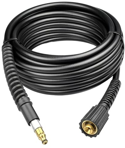 M&M Smartek 10 m högtrycksslang för/kompatibel med Nilfisk och Alto HD-rengöringsmedel – Quick Connect & 1/2 tum IG, lämplig för Compact, Dynamic, Core, utmärkt serier