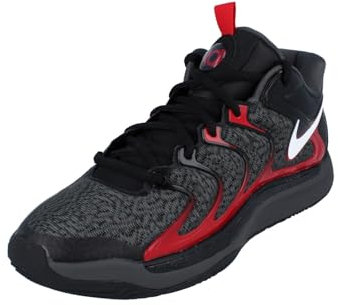 Nike KD17 Herren Basketball Trainers FJ9487 Sneakers Schuhe (UK 7.5 US 8.5 EU 42, Black White Iron Grey 001)