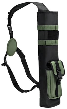 Ukbzxcmws Carcaj de flecha ligero para la espalda flechas ajustables mochilas carcajes de bolsillo portaflechas ajustable carcaj para colgar el hombro