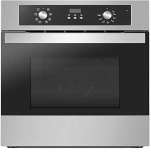 Midea 24 Single Electronic Wall Oven, 2.5 Cu. Ft.-Capacity, Built-in Oven with 8-in-1 Cooking Modes, Stainless Steel