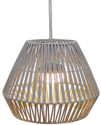 Conta 30-Hängeleuchte für den Außenbereich, Höhe 30,5 cm, Taupe