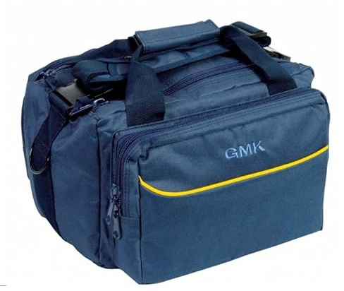 GMK Padded Range Bag for Shotgun/Clay Pigeon/Rifle Shooting for cartridges and kit – in deep Blue