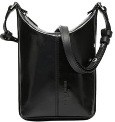 LIEBESKIND BERLIN Paris 4 Paper Touch Crinkle Crossbody XS Black