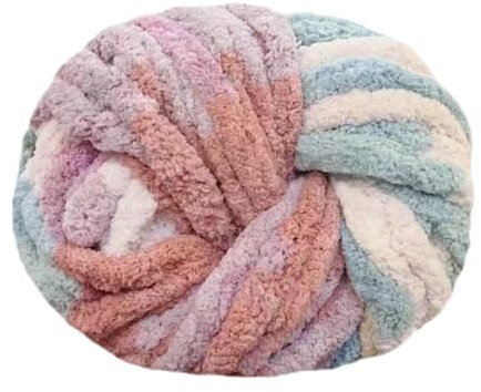 MagiDeal Thick Chunky Yarn for Hand Knitting & Crochet - Jumbo Bulky Yarn for Blanket & Crafting (Style D)