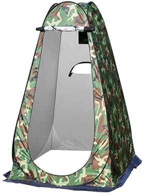 Changing Tent Outdoor Camping Shower Bath Toilet Tent For Privacy Fishing Photography Changing Shelter Auto Speed Open Pop Up Instant Portable (Caflage)