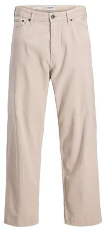 JACK & JONES Jpstalex original Corduroy byxa, Moonbeam, 34W / 32L