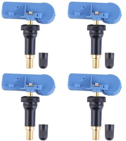 Car Tire Pressure Sensor, 4pcs TPMS Tire Tyre Pressure Monitoring Sensor 13581561 for Vauxhall Adam Tire Pressure Monitoring System Tire Pressure Monitor Sensor