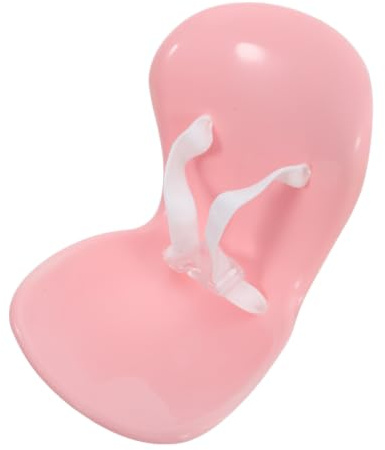 Siège Auto pour Poupées 10 à 15cm, Rose, Plastique