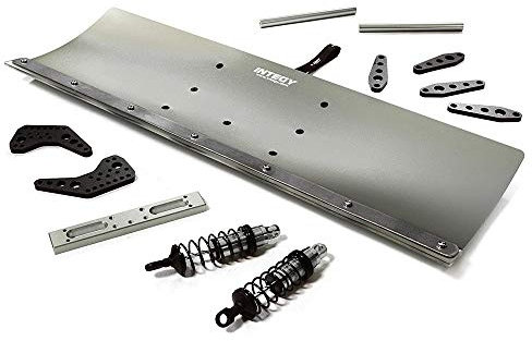 Kit chasse-neige usiné CNC en alliage pour camion Traxxas 1/10 Maxx 4S