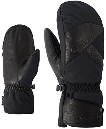 Ziener Herren GETTERO Ski-Fäustling/Wintersport | wasserdicht, atmungsaktiv, alpine wool, black, 8,5