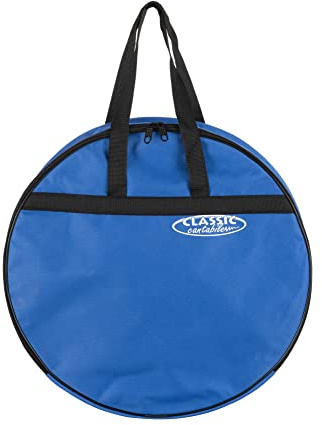 Classic Cantabile väska för 16 tum chamantrumma – lämplig för trummor med en diameter på 41 cm – vadderad – för handtrummor och ramtrummor – blå