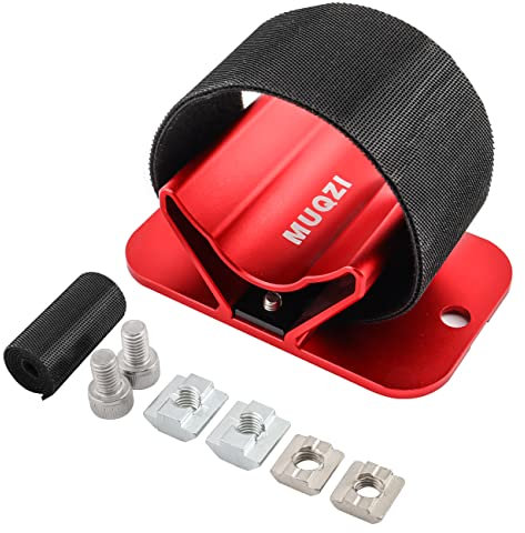 MUQZI Bicycle Rear Wheel Holder Mount Car Carrier Holder Installation Mount for Road Mountain Bike Safe Transportation, Red