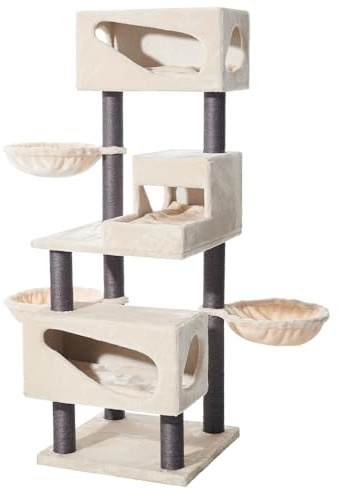 Nobby 63795-92 Kratzbaum CORLU Cream 60 x 60 x 171 cm