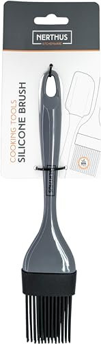 NERTHUS FIH 1247 Pincel Cocina Silicona, Antiadherente sin BPA