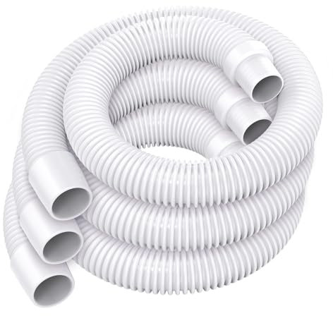 Universal-Pool-Staubsaugerschlauch, 121,9 cm lang, passend für Kreepy Krauly, Baracuda G3/G4, Hayward Navigator, Pool Vac Ultra und die meisten automatischen Pool-Staubsauger, Schwimmbadreiniger,