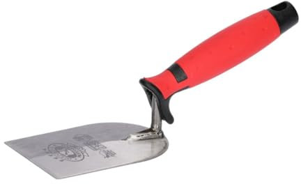 OLEJNIK J L PROFESSIONAL Truelle à enduire - Truelles de plâtrier soudables - Petite truelle de maçon - Acier inoxydable - Manche bi-composant - 120mm