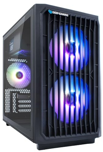 DeepGaming PC Gaming AMD Ryzen 7 8700G 8 x 5,1ghz • Gráfica AMD Radeon™ 780M • 32GB RAM DDR5 4800mhz • 1TB SSD M.2 • Windows 11 Pro • WiFi 6 & Bluetooth • pc Gamer