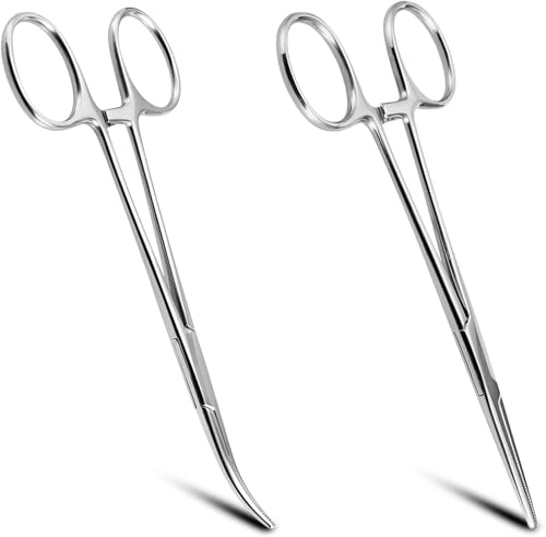 2 Diversi Tipi Pinzette In Acciaio Inox, Forbici Per Toelettatura Animali Domestici, 12.5 Cm, Per La Toelettatura Di Cani E Gatti