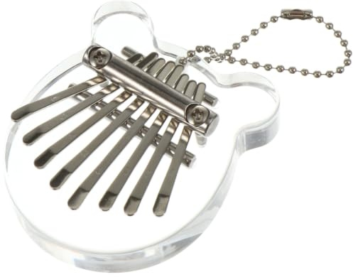 MAGICLULU Mini Kalimba Daumenklavier Tasten Musikinstrument für Anfänger mit Klarem Klang und Handlichem Design als Geschenk für Musikliebhaber