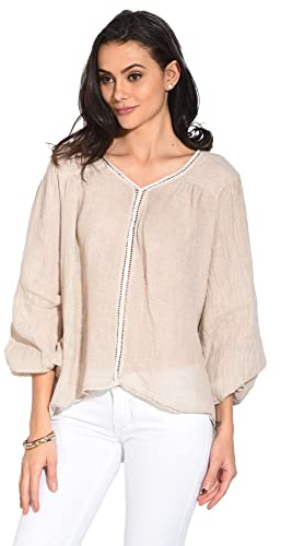 Bonateks BFTTDD-100027-L Tunic Shirt, Desert, L Women's