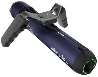 Waydoo Subnado Underwater Scooter Lite, Water Sports Diving Scooter with Removable Handle, Compact and Portable Water Scooter for Adults&Kids, Scuba Diving Snorkeling Sea Scooter Multiple Uses, Blue