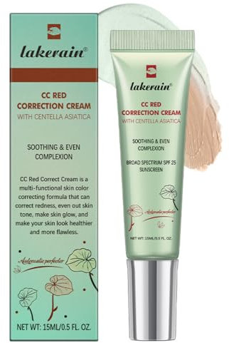 Crema CC correttore colore con Centella Asiatica (verde, 01)