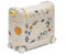 Stokke JetKids BedBox, Moonglow White - Aufsitzkoffer für Kinder von 2-7 Jahren (bis 35 kg) - Lässt Sich in EIN Bett verwandeln - Inklusive Matratze, dekorativen Aufklebern & verstellbarem Tragegurt