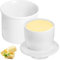 Keramik Butterdose Französische Mit Deckel Keramische Butterglocke für Frische und Streichfähige Butter