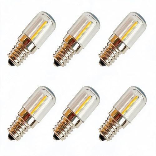 E14 0,5W Mini LED-lampa, DC 12-60V T18S, Kylskåpslampa