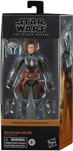 Star Wars The Black Series Bo-Katan Kryze Toy 6-Inch Scale The Mandalorian Collectible Action Figure, Toys For Kids Ages 4 and Up
