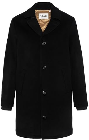 Schott NYC Miglia 2 Giacca, Nero, M Uomo
