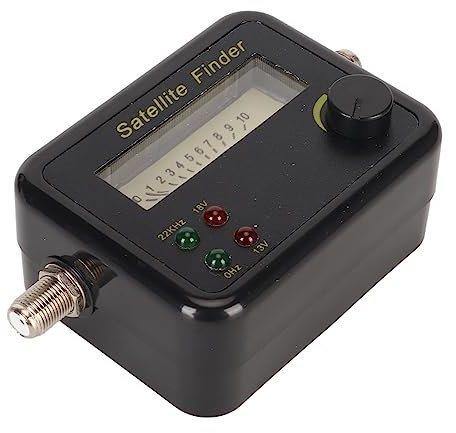 Señal de Satélite Señal de Buscador Portátil Digital para Configurar el Grupo C KU KU Simple con Control de Nivel DB para ABS Camping RV