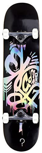 Enuff Skateboards Enuff Hologram Skateboard Unisex Adulto, unisex_adult, ENU3300, Unisex - Adulto, ENU3300, Nero (Black), Taglia unica