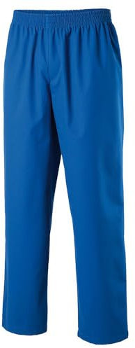 EXNER Medizinische OP-Schlupfhose, Pflege-Hose, Arbeitshose, Unisex für Herren und Damen in Medizin, Krankenpflege, Altenpflege, SPA, Wellnes, Kosmetik, Farbe royal Blue, Größe 2XL