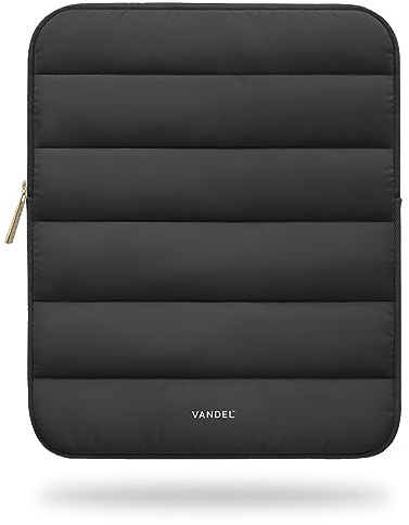 Vandel Original Puffy iPad Case for 9-11 Inch Tablets, iPad Case for Men and Women, Cute Bag for iPad and iPad Air, Black