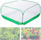 LATERN Pop-up Plant Mesh Cover, 100CM x 100CM x 50CM Garden Insect Netting, Fine Mesh All Round Anti Insect Cover for Plant Fruits Vegetables Seedlings Herbs