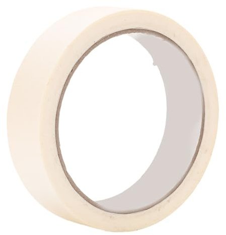 Zerodis Ruban de Masquage Adhésif, Ruban de Peintres pour Murs, Peinture, Bricolage, Artisanat, Décoration Artistique, 4 Pièces, 25 Mm X 20 M, Retrait Facile (WHITE)