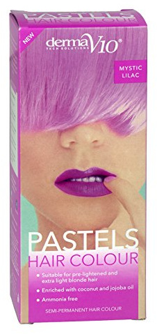 DERMA V10 PASTELS HAIR COLOUR MYSTIC LILAC
