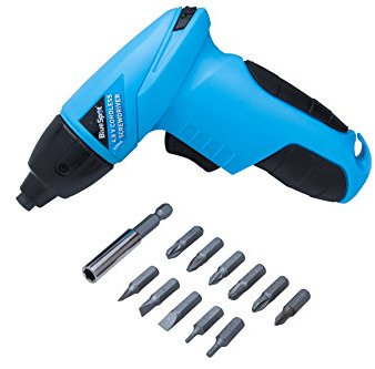 Blue Spot Tools 12066 3.6V Lithium-ion Cordless Screwdriver with 11 PCE bits