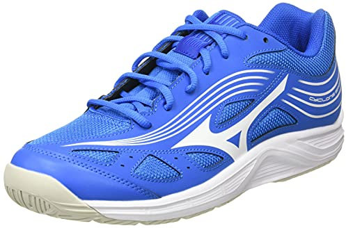 Mizuno Unisex Cyclone Speed 3 Volleyball-Schuh, Fblue Wht Ignitionred, 44.5 EU