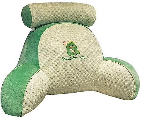 TAOLE Lesekissen Für Erwachsene Im Bett - Bettkissen Zum Sitzen Im Bett, Bequemes Kissen Rückenkissen Sofa Mit Armlehnen Zum Lesen Fernsehen Arbeiten Am Laptop Faulenzen