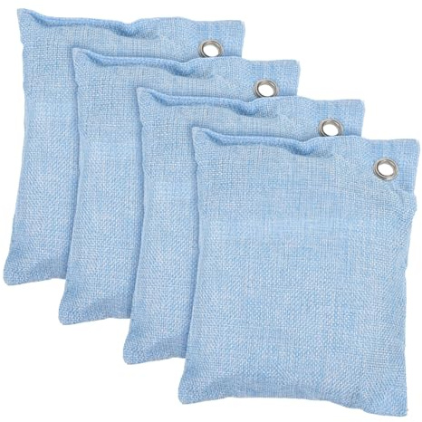 BATHVEVE 4pezzi Borse Attive Per Purificazione Assorbi Umidità e Auto Freschi e