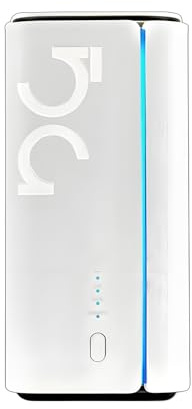5G CPE -Router mit SIM -Kartensteckplatz, 4,67 Gbit/S Hochgeschwindigkeit Dual Band WiFi 6 Router für Home Indoor, Unterstützung für NSA SA (EU-Stecker)