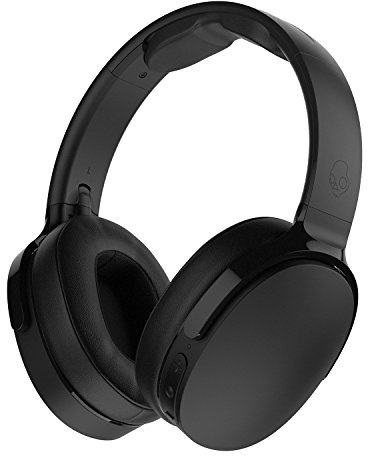 Skullcandy Hesh 3 Bluetooth Wireless Over-Ear Headphones with Microphone, Rapid Charge 22-Hour Battery, Foldable, Memory Foam Ear Cushions for Comfortable All-Day Fit, Black