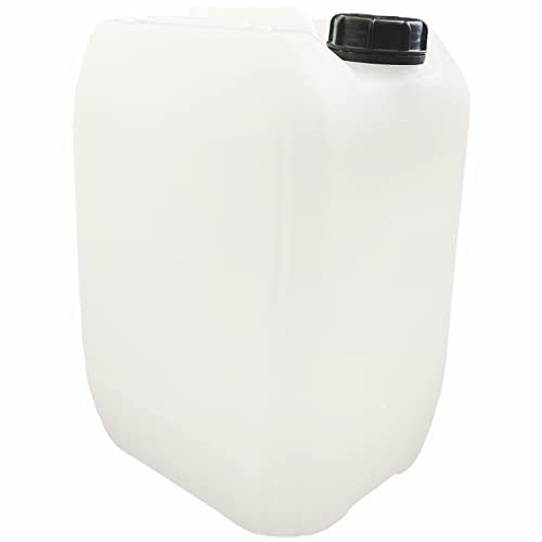 Wasserkanister & Gefahrgut UN Kanister,Behälter natur weiß 1L, 1,5L, 2L,2.5L,10L usw. (20L)