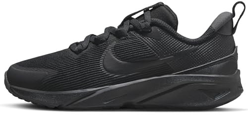 NIKE Jungen Star Runner 4 Nn (Ps) Sneaker, Black Black Black Anthracite, 27.5 EU