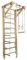 DOYEFZQC Sprossenwand Turnwand Gym Klettergerüst Holz,Klettergerüst Turngeräte Turnringe Indoor Klettergerüst Mit 10 Sprossen, Ganzkörpertraining Inkl. Klimmzüge, Nutzergewicht Bis 100kg-220